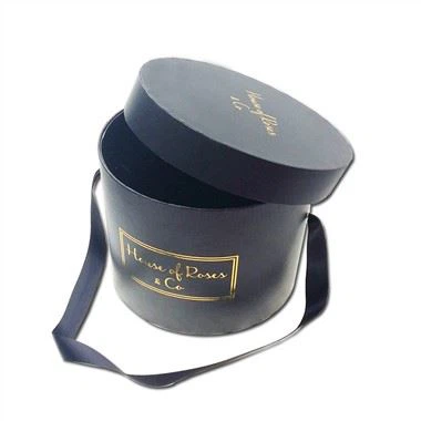 Boîte d'emballage cadeau ronde